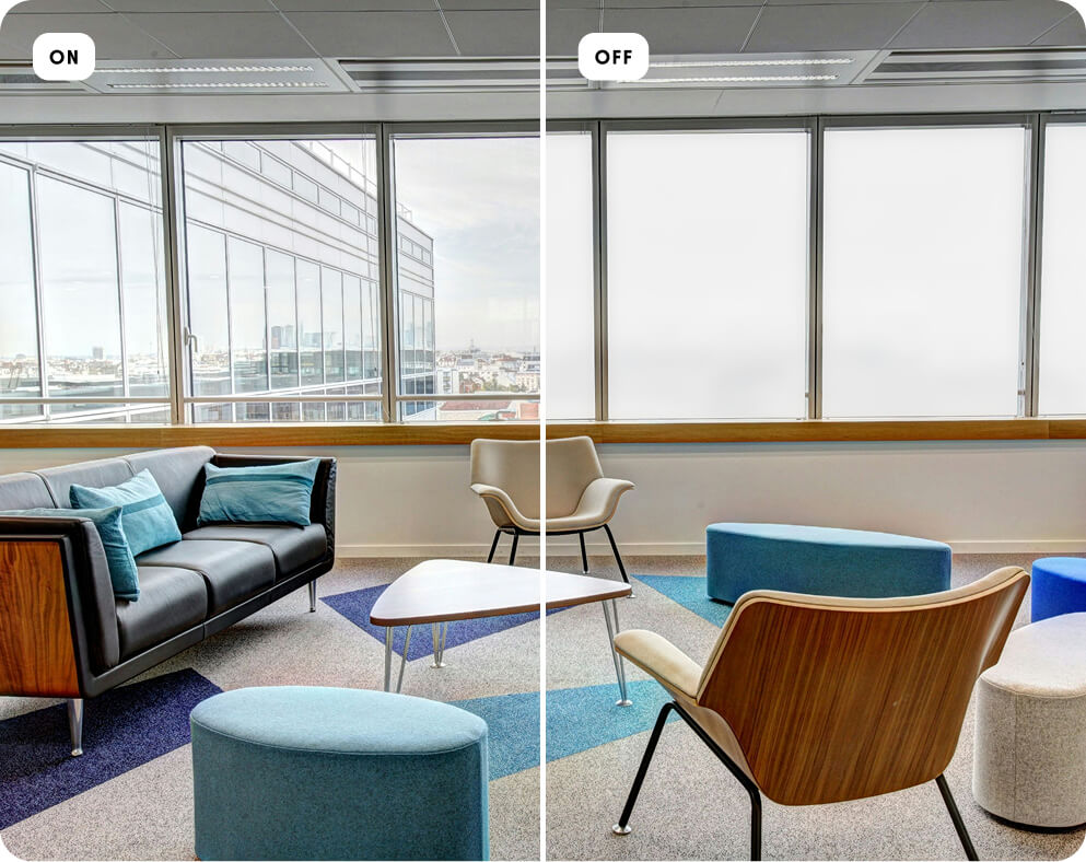 Smart Film installation example