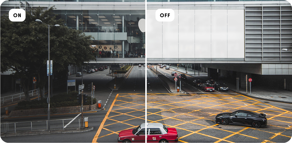 Switchable Glass installation example